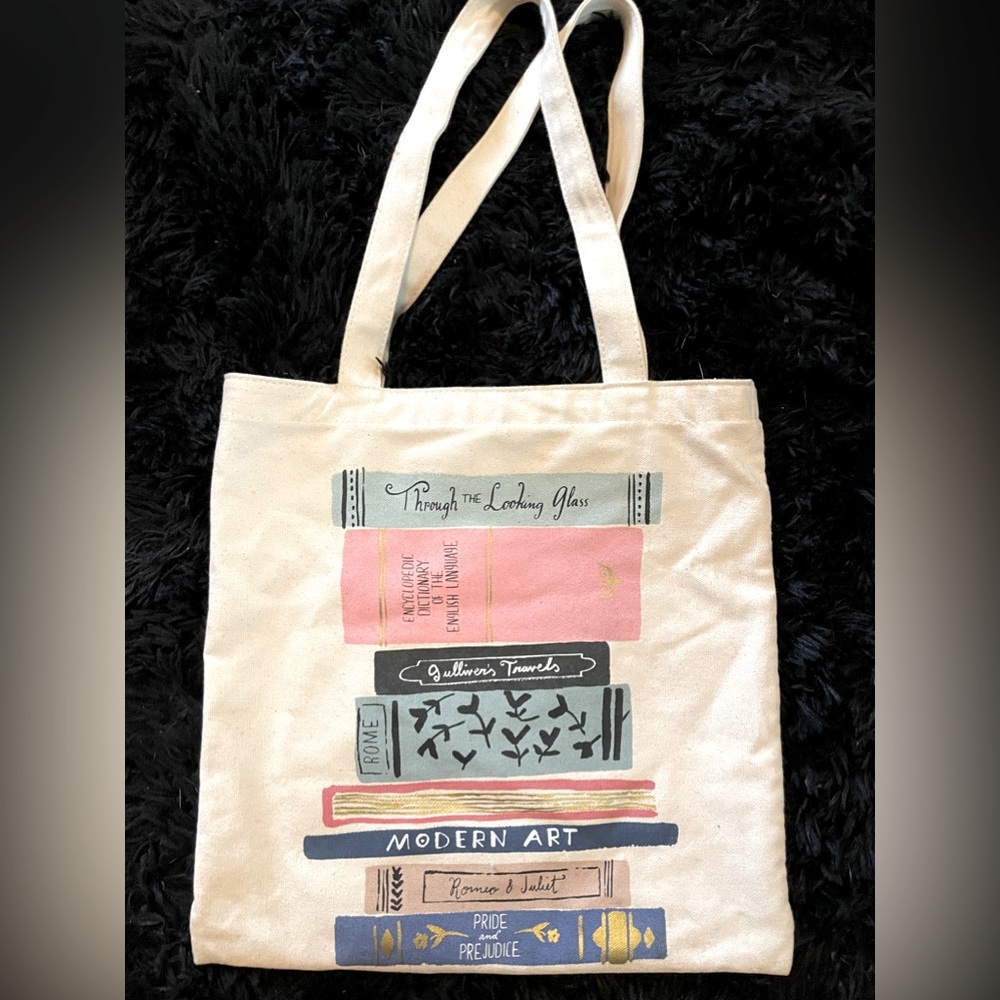 Kate Spade New York canvas tote